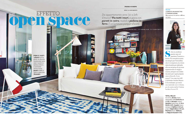 Copia lo stile del living open space