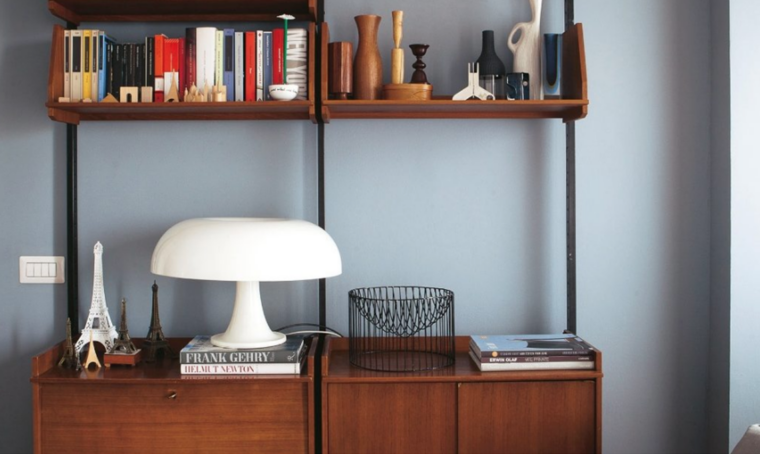 La casa della stylist: 57 mq in stile vintage