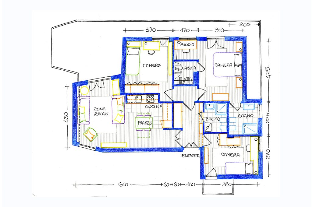 Da 3 A 4 Locali In Un Appartamento Di 90mq Casafacile