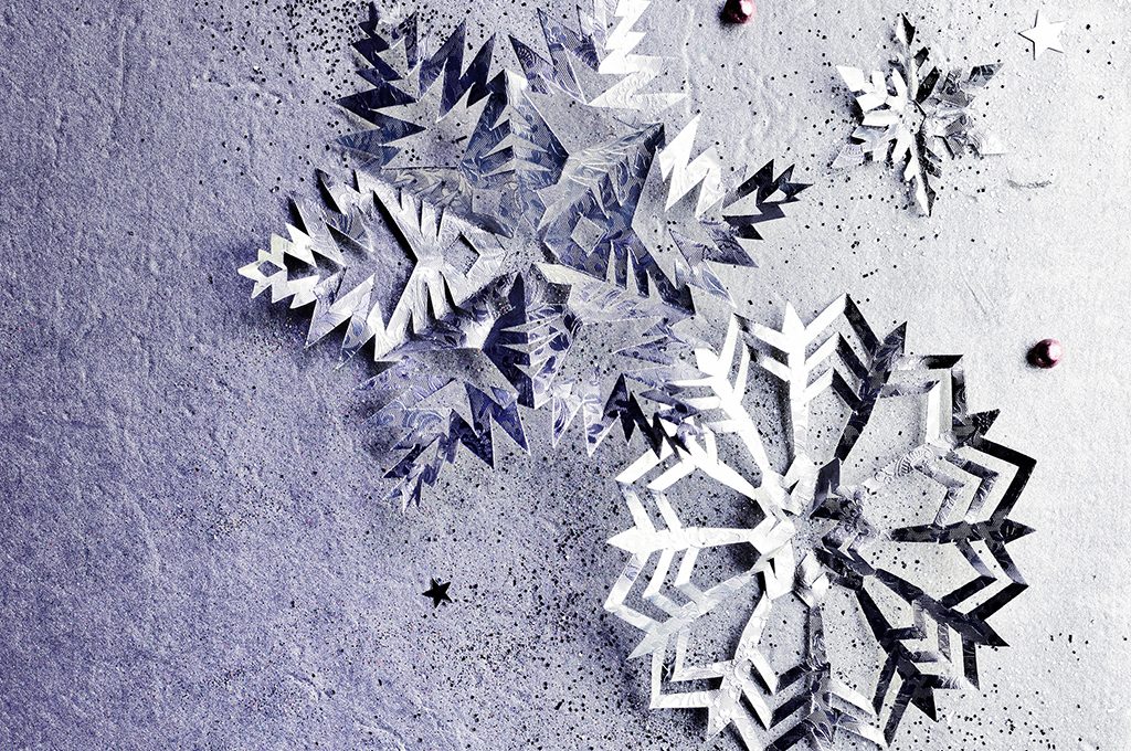 Foto Fiocchi Di Natale.Decorazioni Di Natale Da Stampare Fiocchi Di Neve In Carta Casafacile