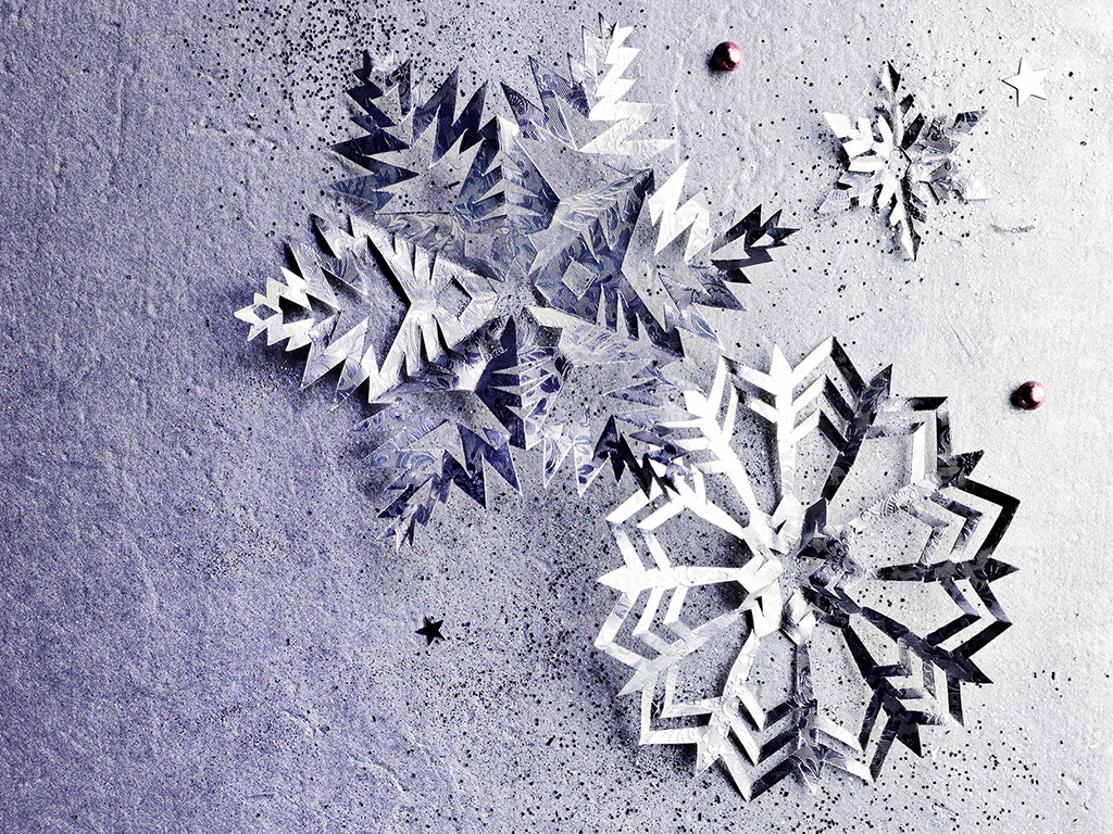 Decorazioni Di Natale Da Stampare Fiocchi Di Neve In Carta