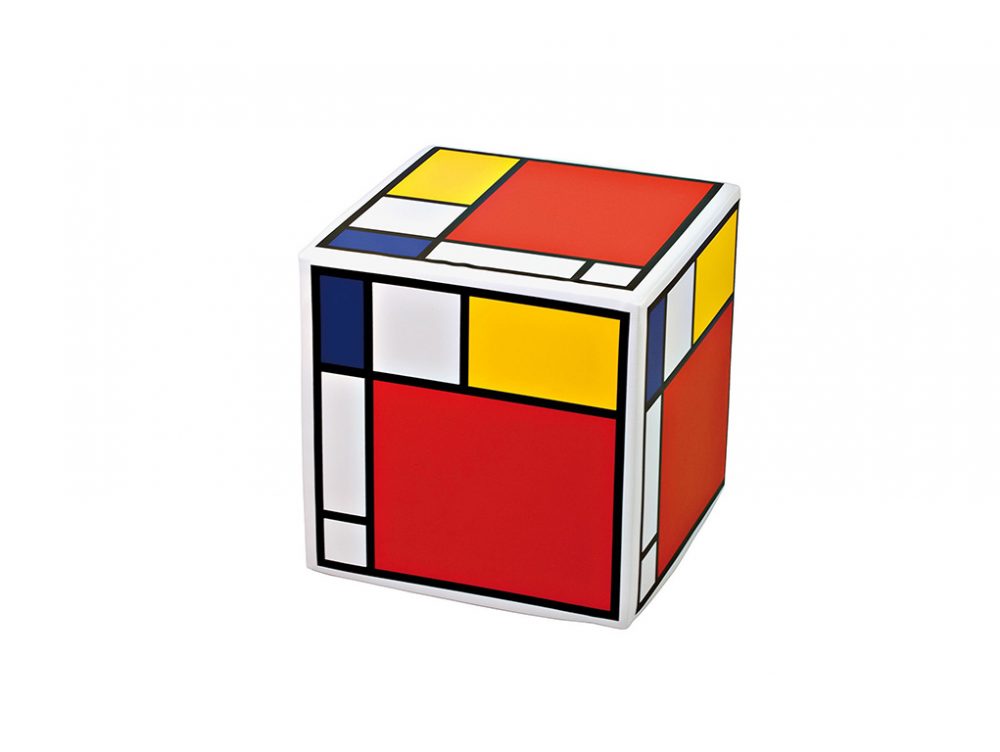 10 mobili e accessori colorati in stile Mondrian