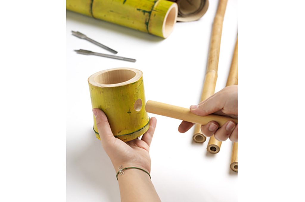 colore bamboo in Panax pseudoginseng Nelnissa Cucchiaino da dessert con incavatura profonda confezione da 9 Round Bamboo 
