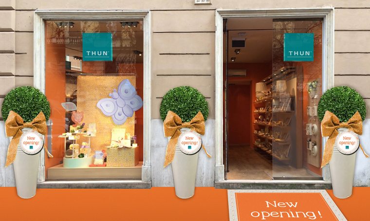 Thun apre un nuovo negozio a Roma 