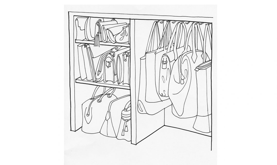 Guardaroba: come tenere in ordine le borse - CasaFacile
