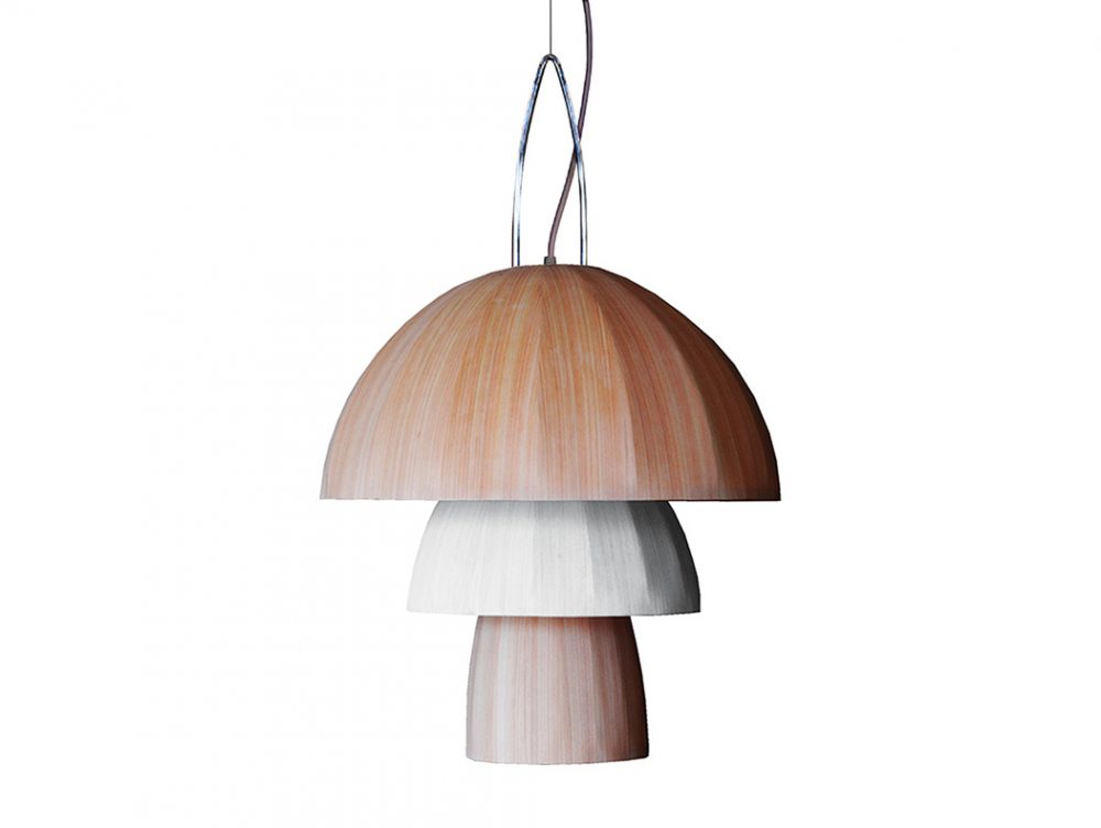 10 lampade di legno
