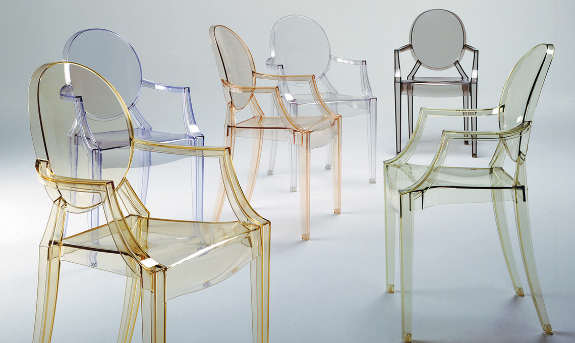 La sedia Kartell 'Louis Ghost' di Philippe Starck - CasaFacile