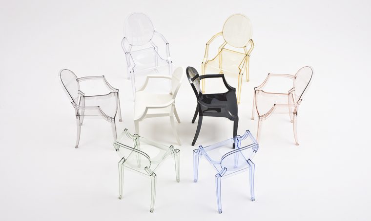 La sedia Kartell ‘Louis Ghost’ di Philippe Starck