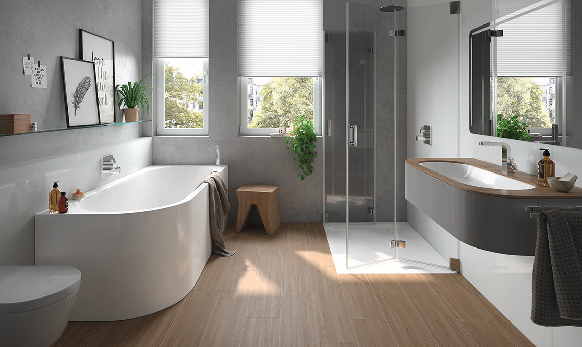 come arredare un bagno moderno