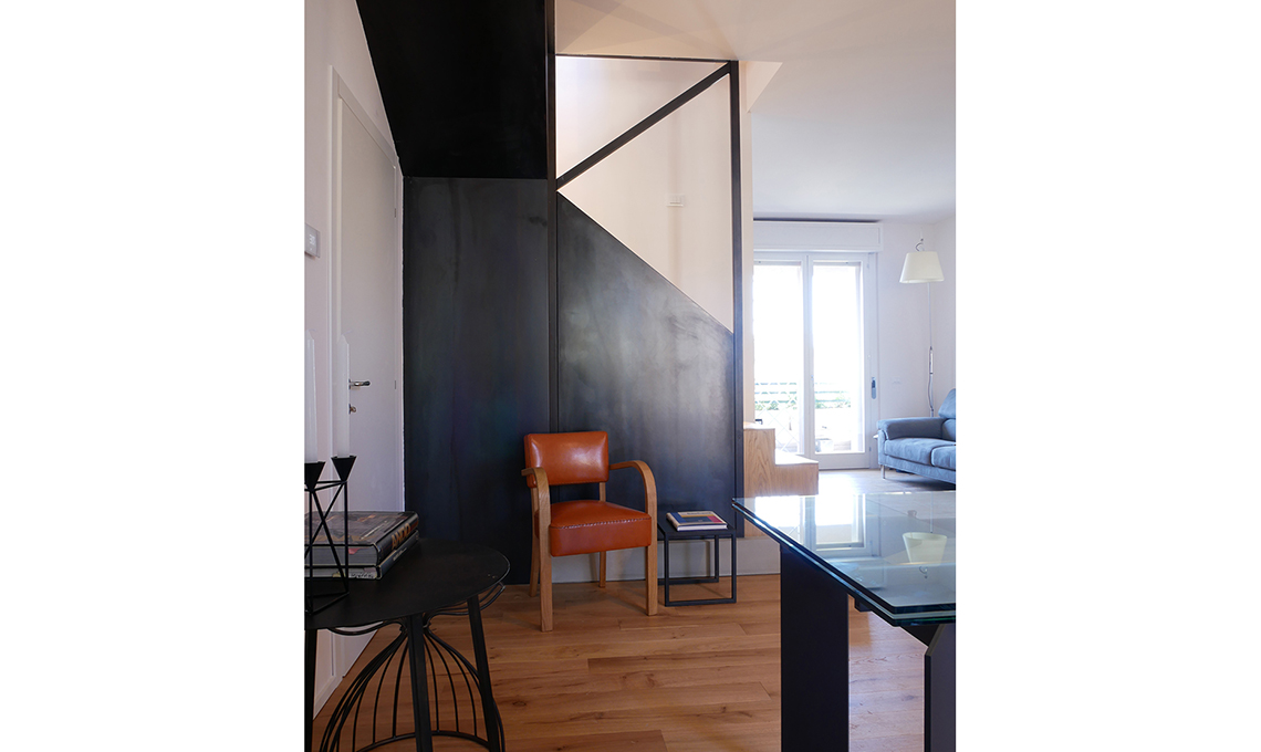 quadrilocale su due piani