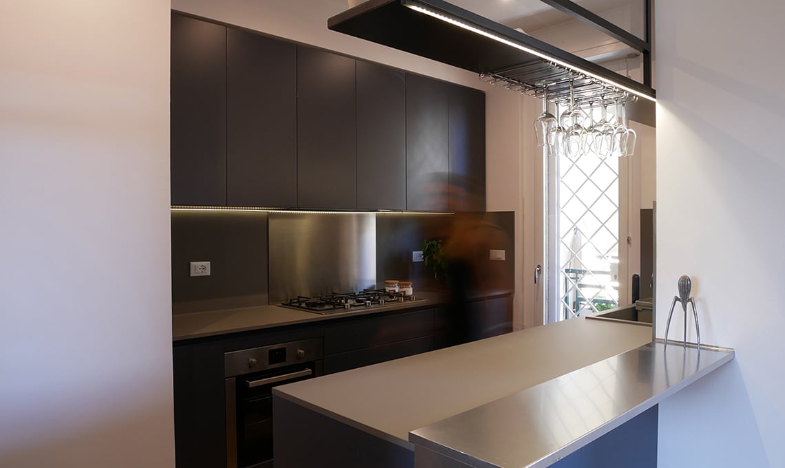 quadrilocale su due piani