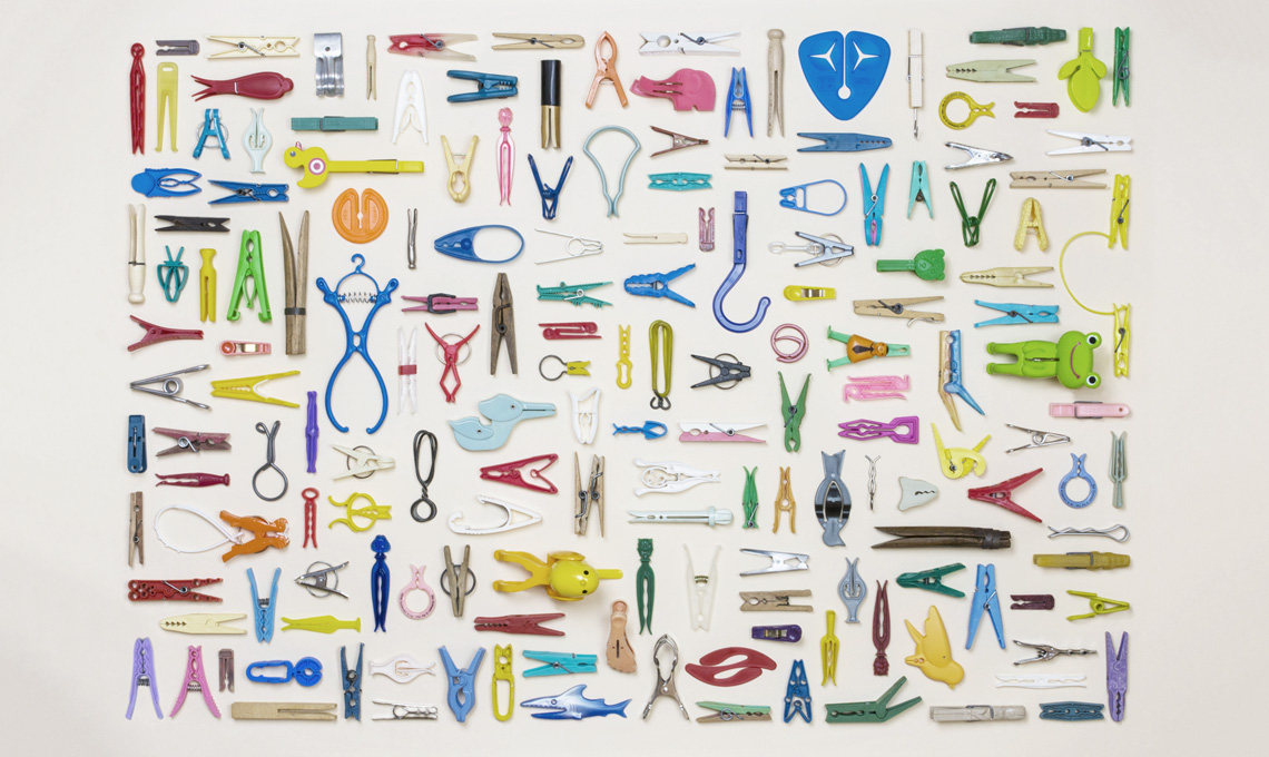 Mollette da bucato in mostra alla Triennale di Milano, fino al 12 novembre