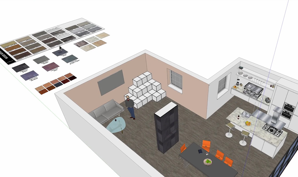 mobili per sketchup