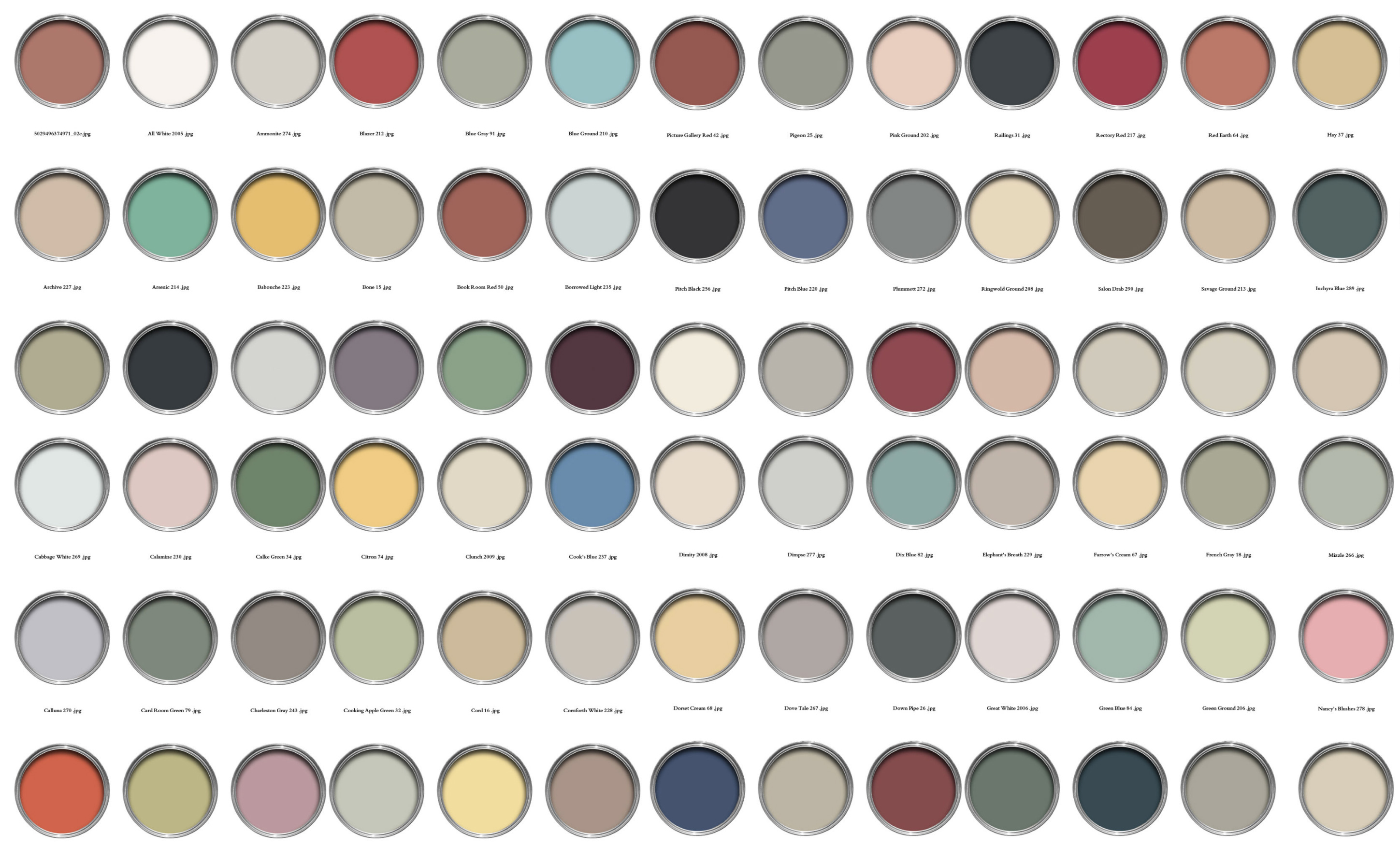 Colori Farrow & Ball