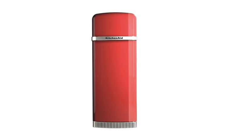 KitchenAid frigorifero rosso