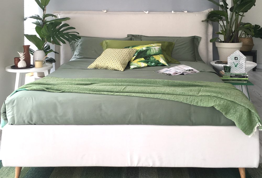 Copia lo stile: un’oasi verde in camera da letto con PerDormire