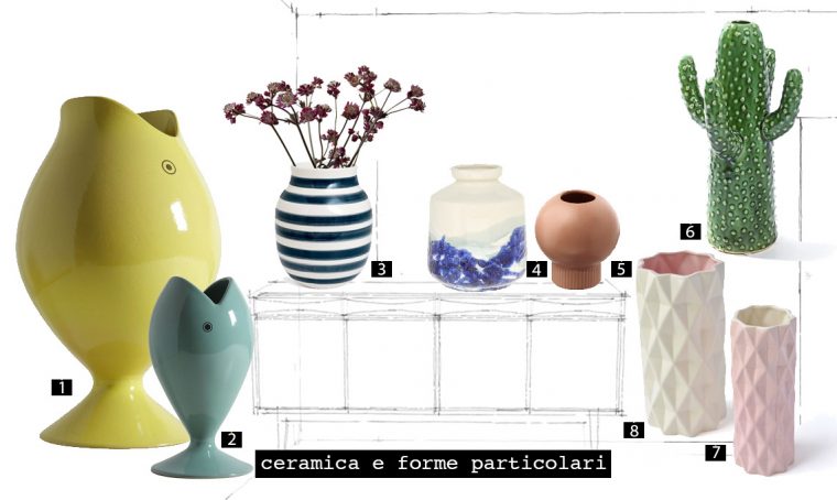 I vasi, nuovi oggetti del desiderio per l’home décor