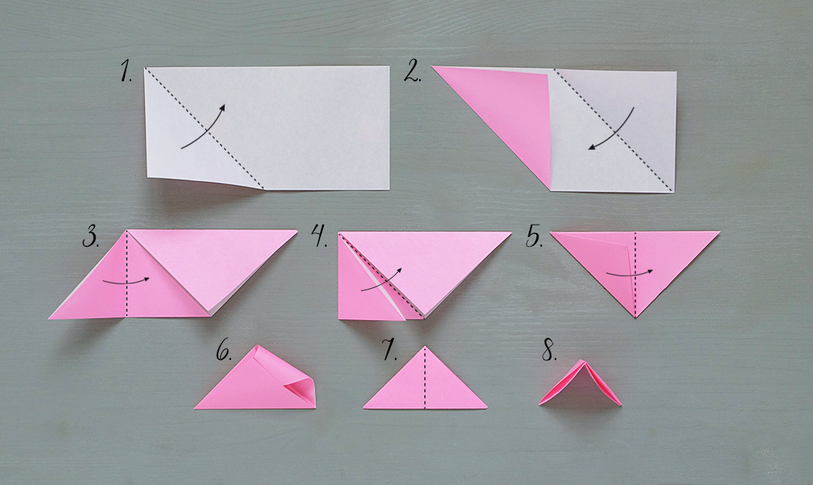 CasaFacile SSebastiani portafoto origami metodo