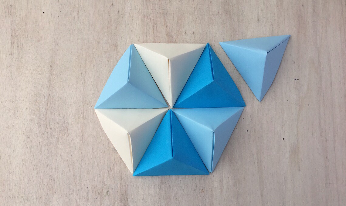 Come Fare Una Stella Con Piramidi Origami Casafacile