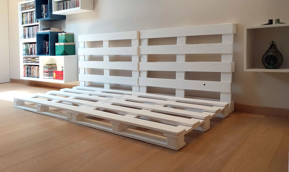 Come Realizzare Un Divano Fai Da Te Con I Pallet Casafacile