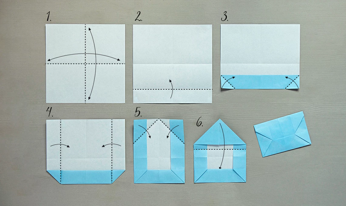 Come Realizzare Una Busta Origami Casafacile