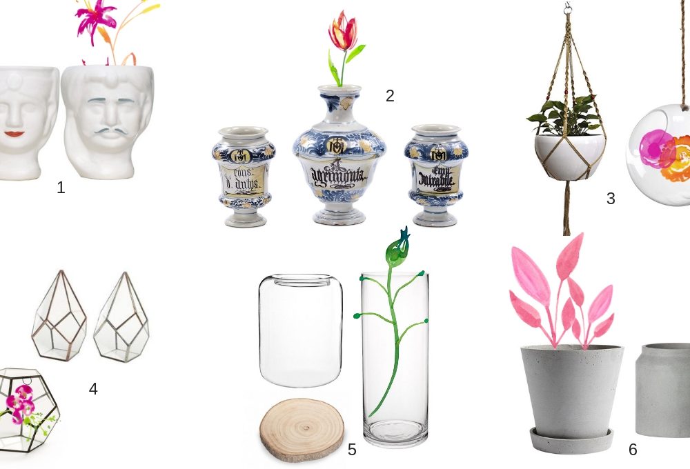 Prendere ispirazione dai fioristi per la scelta dei vasi