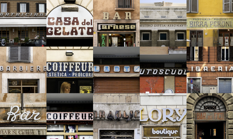 Il lettering urbano nelle città italiane