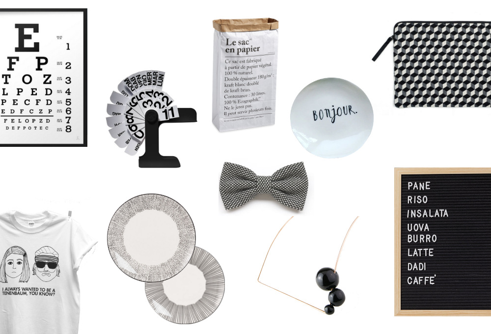 Natale di design: 10 idee regalo in Black & White