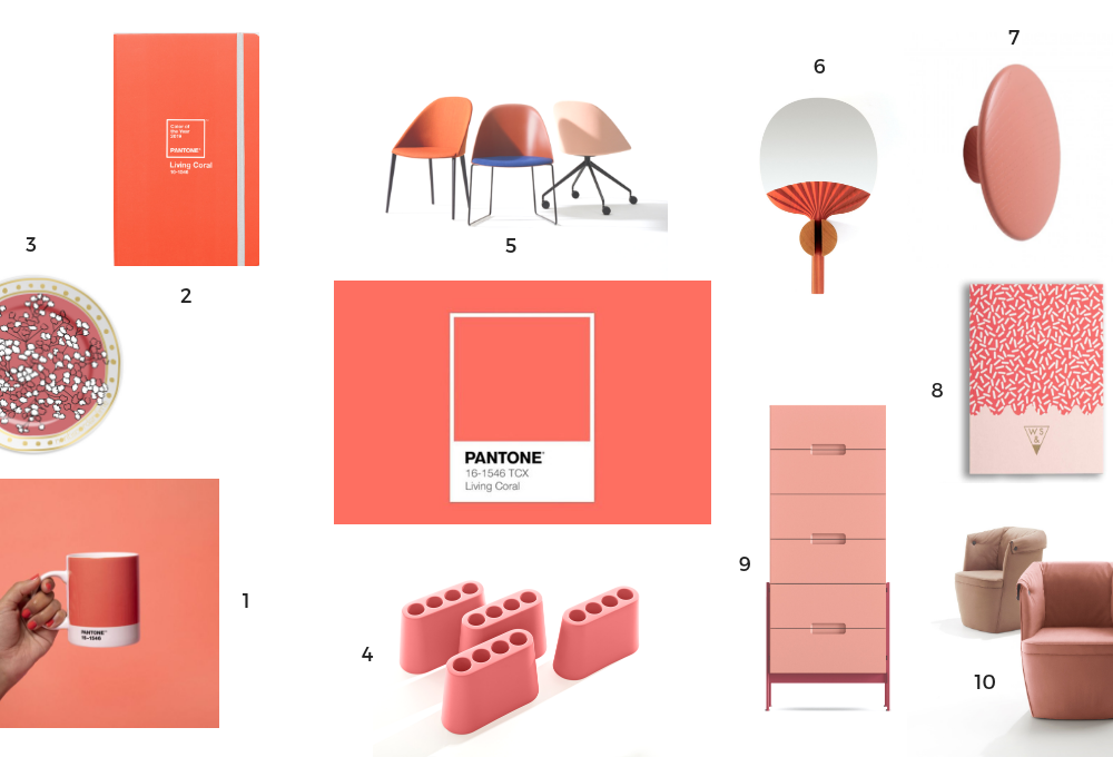 10 idee regalo in Living Coral, il colore Pantone 2019