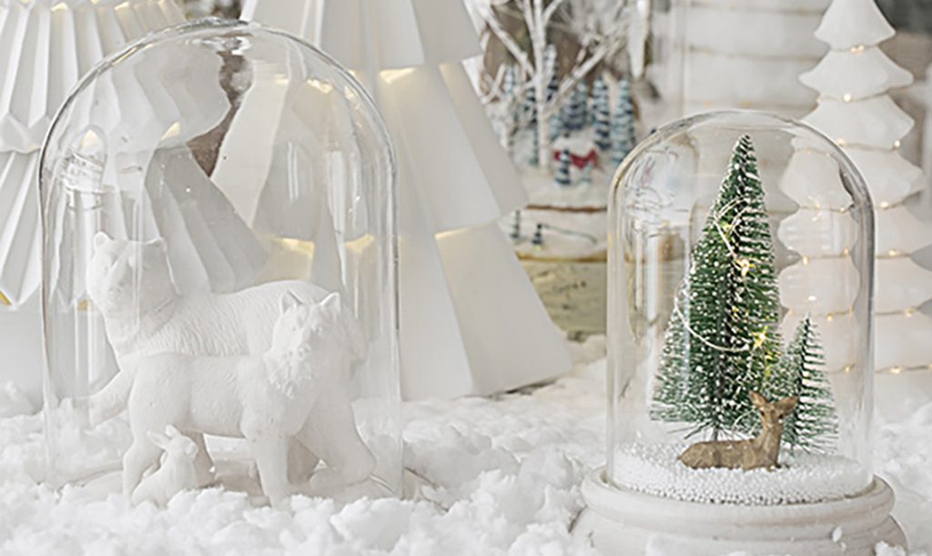 Set Di 4 Mini Campane In Vetro Borosilicato Con Tappo In Legno, Altezza 10 Cm, Per Decorazioni Fai Da Te