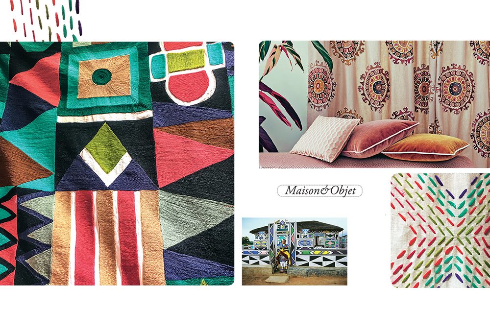 Maison&Objet 2019: le texture ‘embroidery’