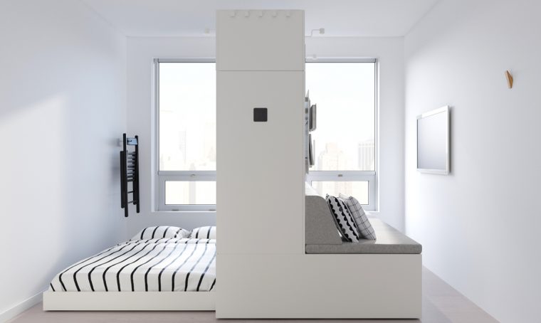 Ikea presenta la parete robotica che regala 8mq in più