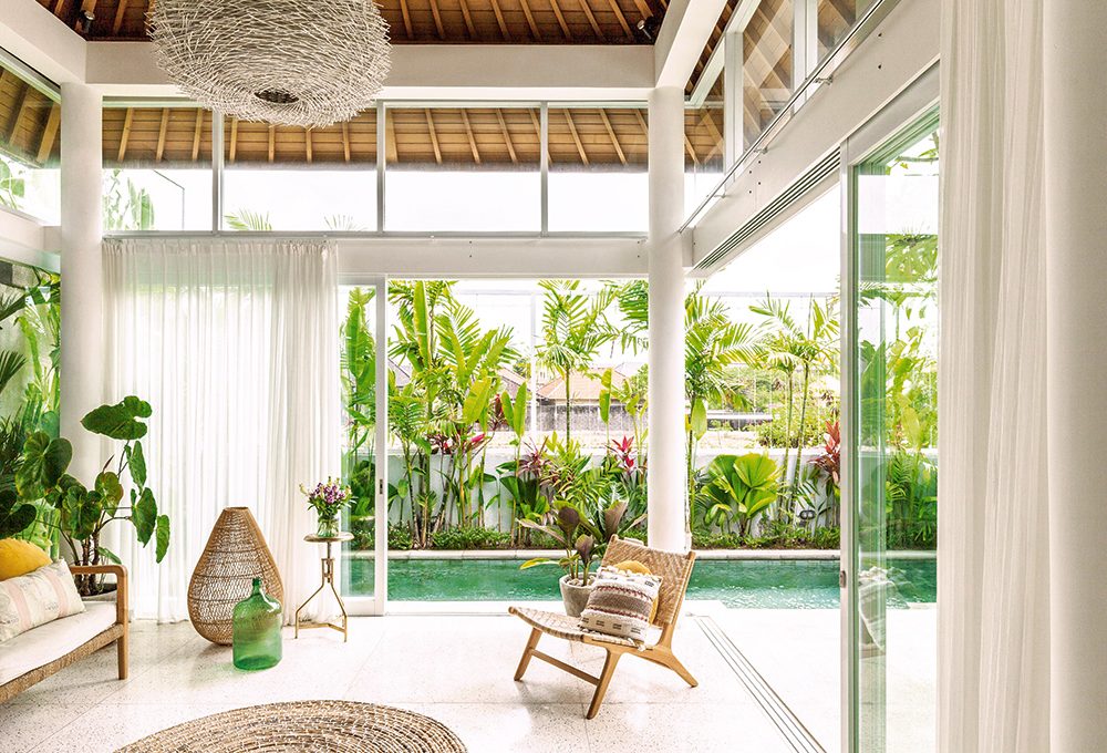 Villa a Bali tra design, artigianato orientale e stile minimal