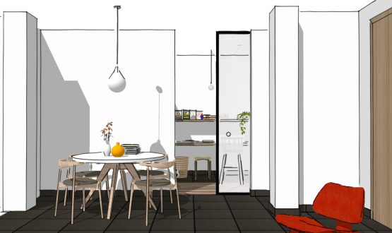 La zona giorno e le sue tante funzioni