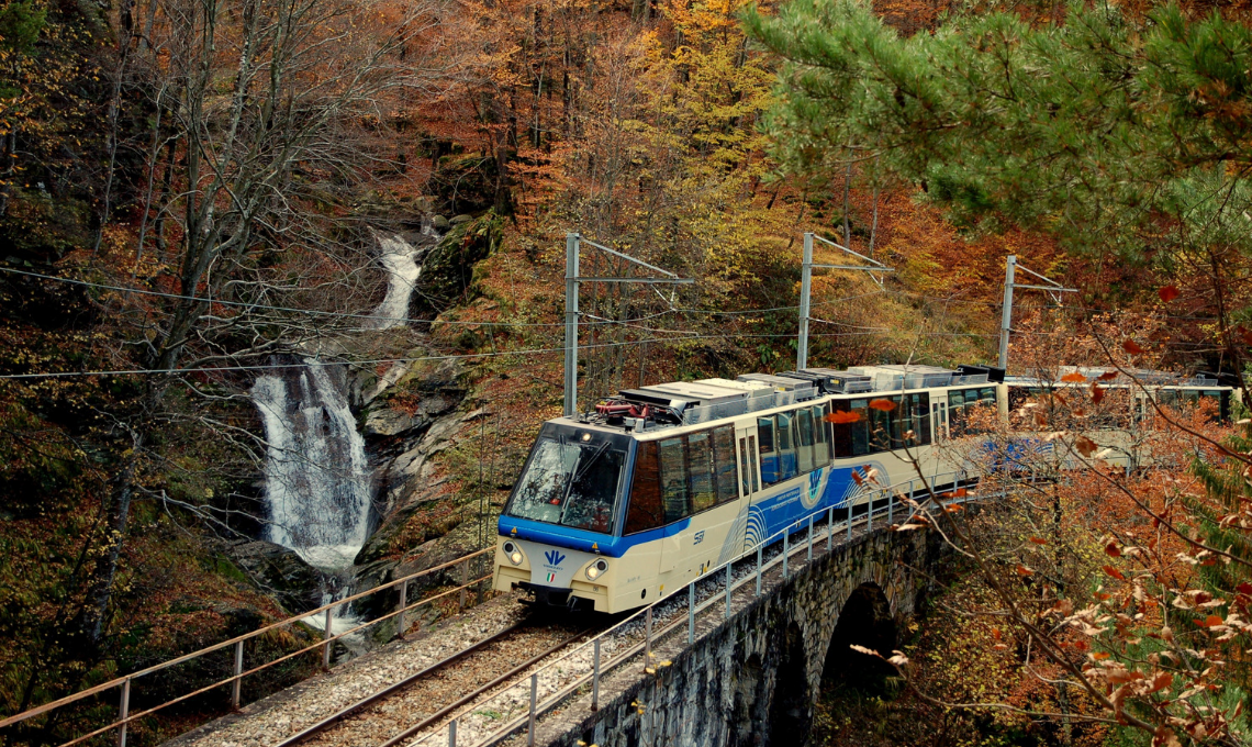 treno del foliage per vedere i colori dell’autunno