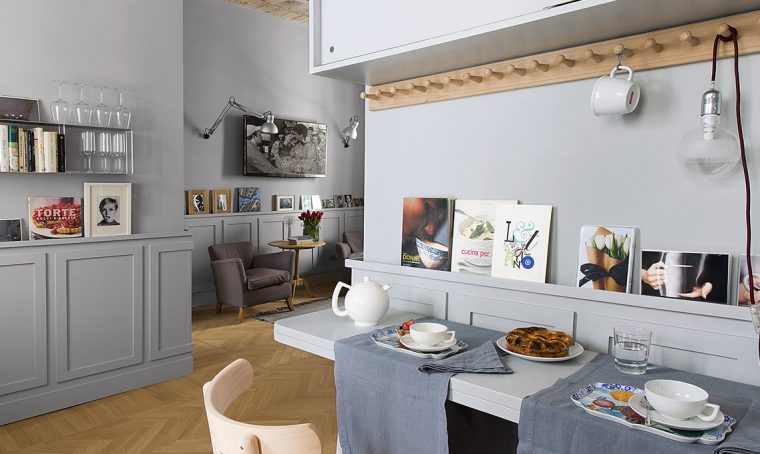 Come trasformare un piccolo appartamento in un open space di charme