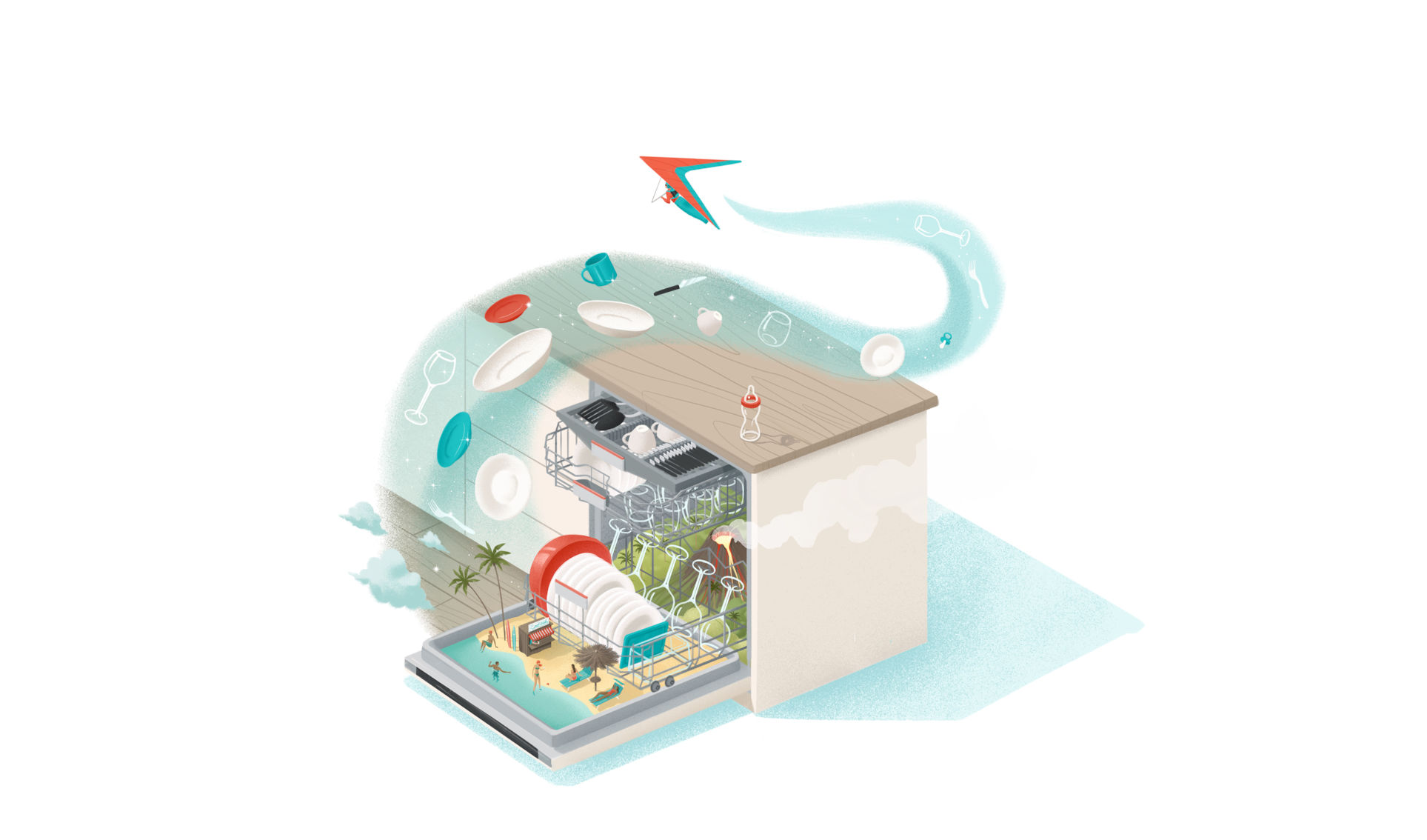 Zeolite lava e asciuga perfettamente con le lavastoviglie Bosch CasaFacile