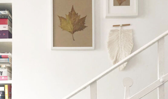 Wall gallery a tema autunnale