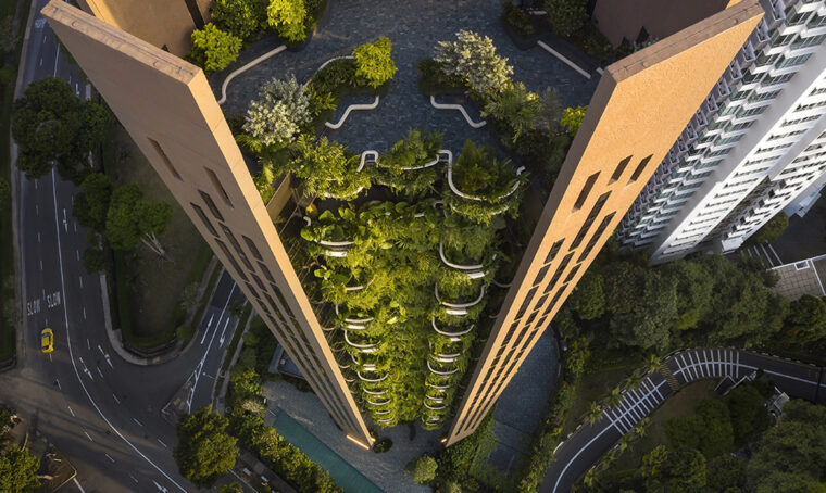 Un grattacielo ‘verde’ nel cuore di Singapore
