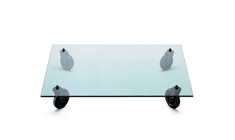 Icone del design: il Tavolo con ruote di Gae Aulenti
