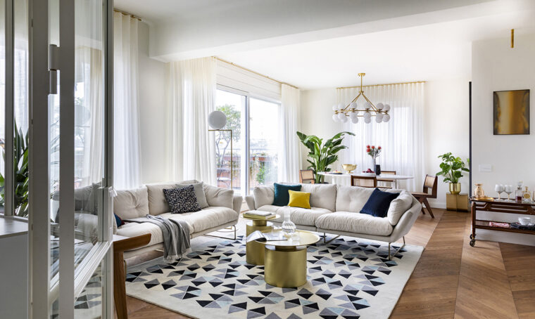 Prima & Dopo: un appartamento moderno che si ispira alle case parigine