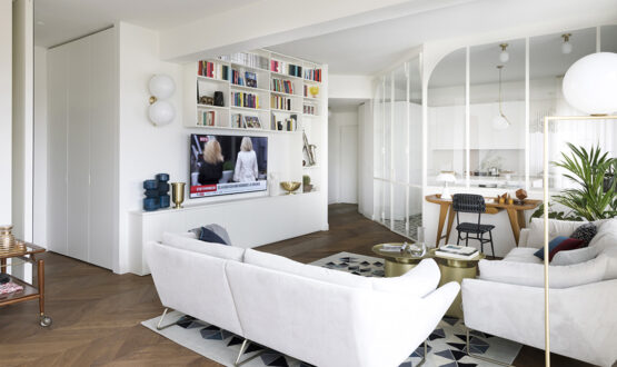 Prima & Dopo: ispirazioni parigine nell’appartamento milanese Anni ’50