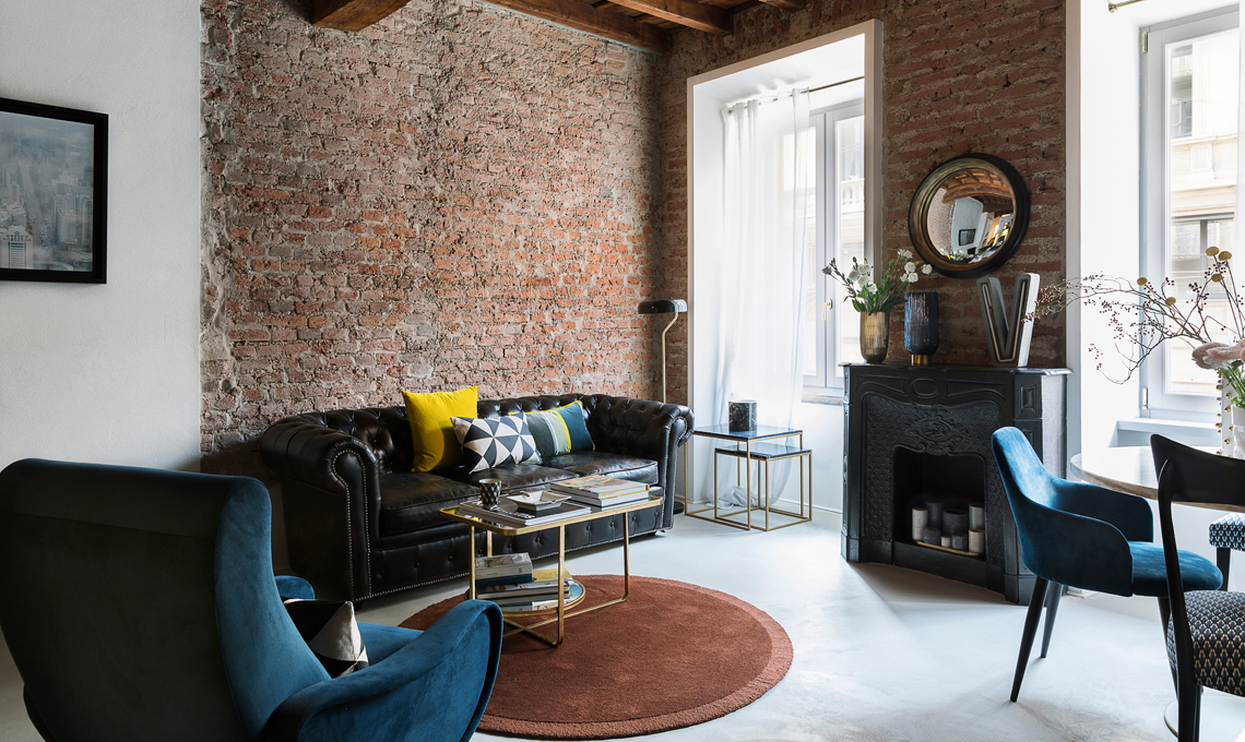 Come arredare il soggiorno in stile rustico-glam - CasaFacile