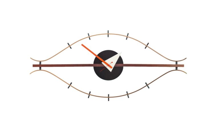 Icone del design: l’orologio da parete Eye Clock