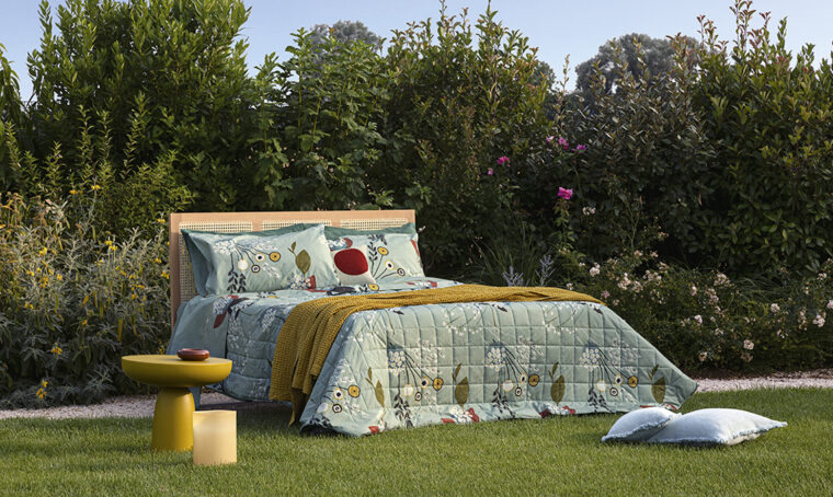 Vesti il tuo letto a primavera con la qualità Made in Italy