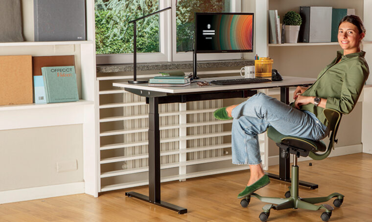 Ergonomia e design nordico: la nuova postazione completa per l’Home office
