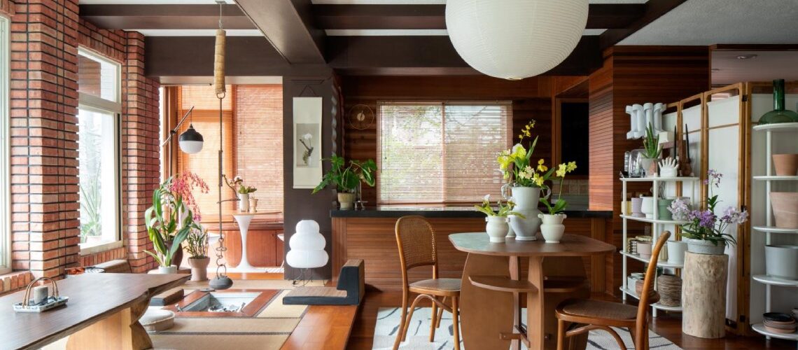 Armonia orientale: la casa delle orchidee