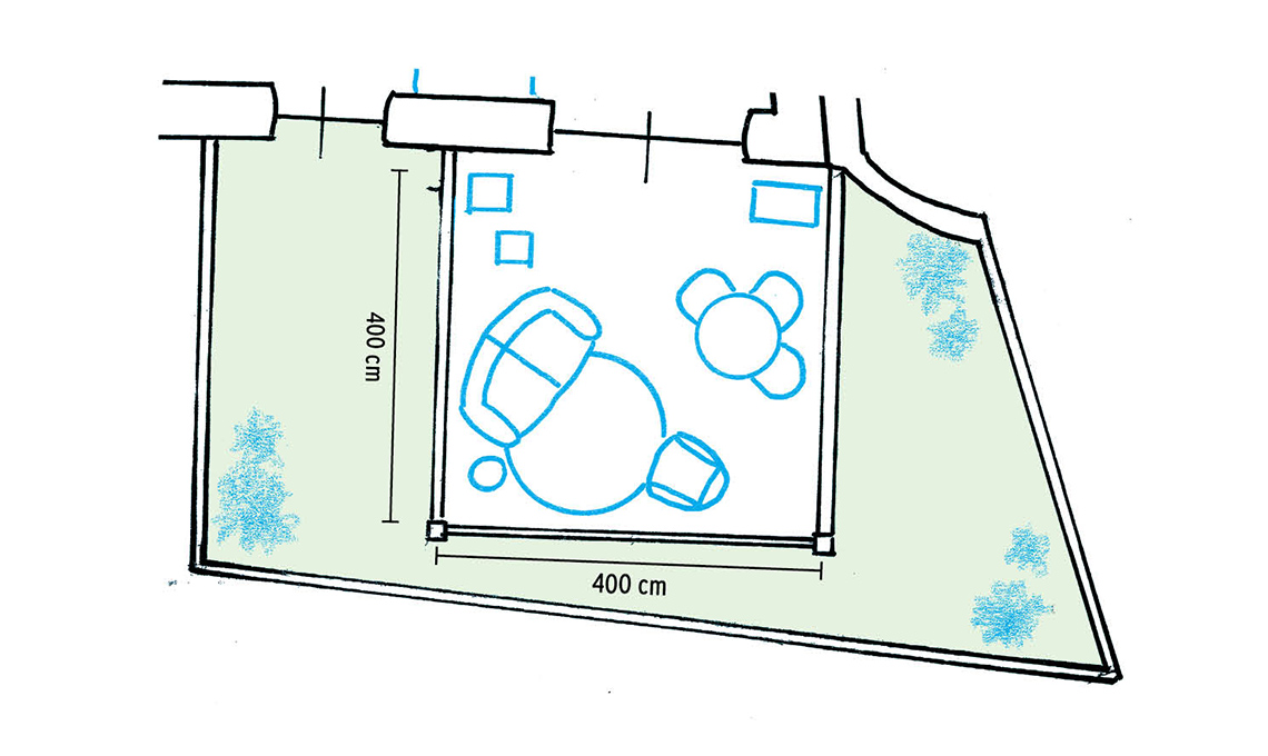 pergola bioclimatica terrazzo