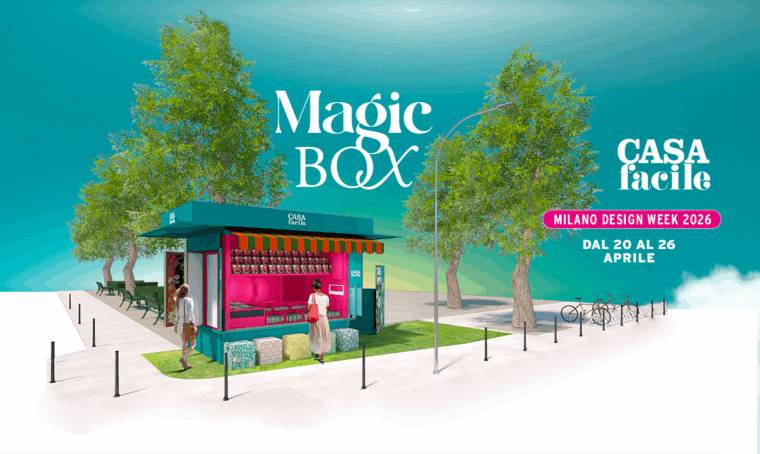 Ti aspettiamo all’edicola di CasaFacile durante la Milano Design Week 2026