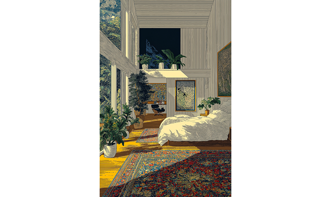 dipinto interno casa